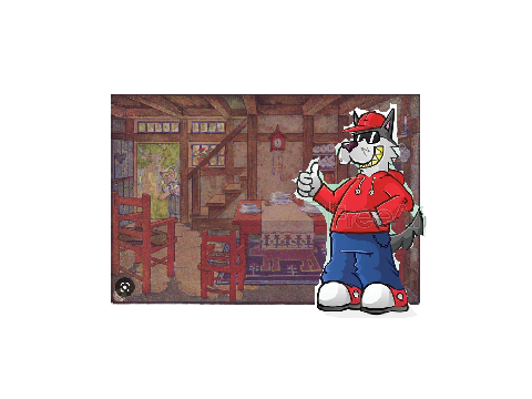 Wolf's Special Dinner Cat! (Special video)
