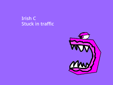 Irish C Gets Stuck in Traffic 