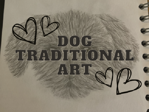 ~ dog traditional art ~ (5 hrs)