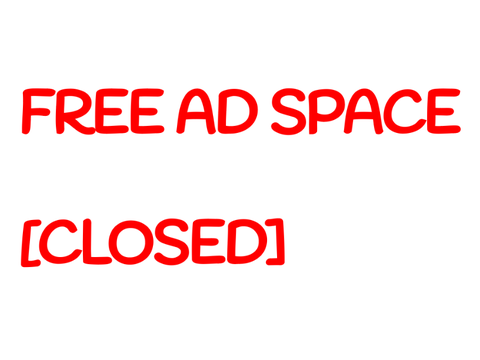 FREE AD SPACE!!!