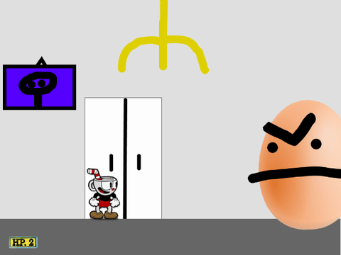 Cuphead vs Egg