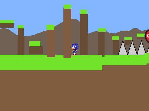 Sonic Scrolling Platformer