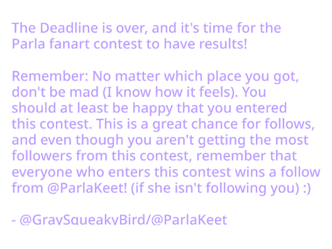 Parla Fanart Contest Results