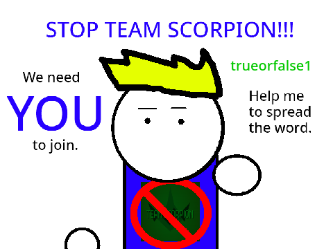 STOP TEAM SCORPION!!! 