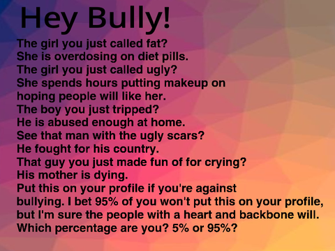Stop bullies! remix
