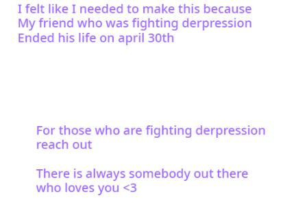 We love you - Please read.