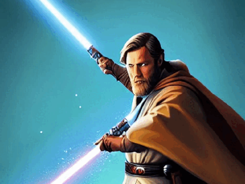 Obi-Wan Kenobi VR Art