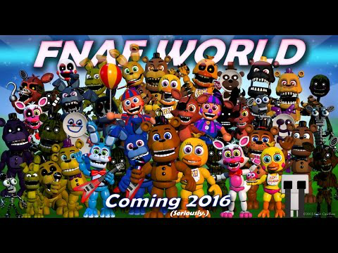 O MY GOLDEN FREDDY FNAF WORLD!!!!!!!!!!!!