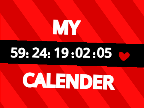 MY CALENDER