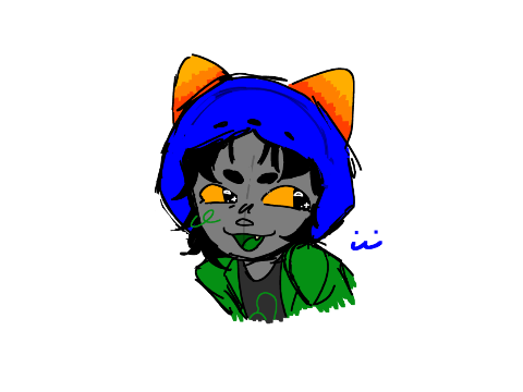 i drew nepeta!!