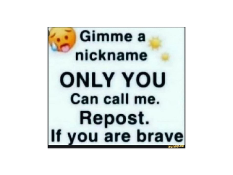 Give me a nickname!! remix