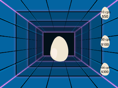 Egg Clicker//contest with @space_face6