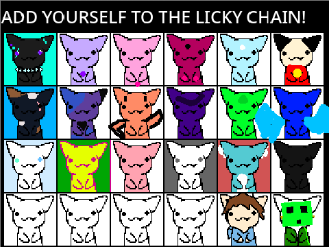 Add Yourself to the Licky Chain! Not original remix remix