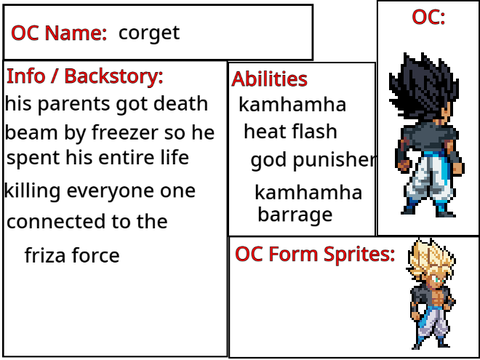 DRAGON BALL : shattered-glass signups remix