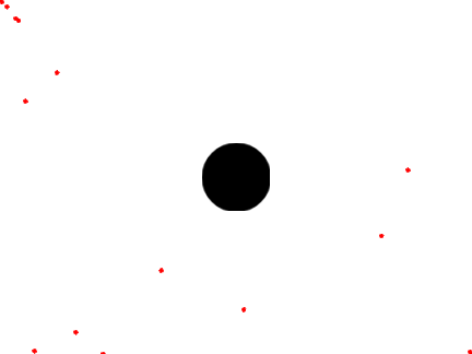 Can you see the black hole?