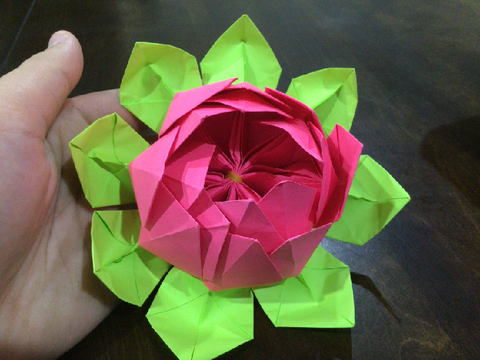 So I made this out of paper.