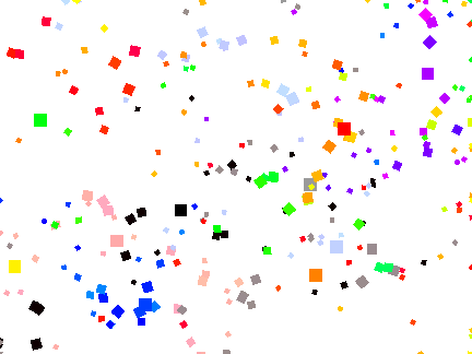 Confetti Spraying