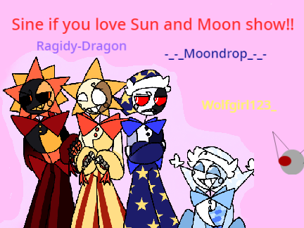 *-_Sign if you love the sun and moon show!!!!!!!_-* remix remix remix