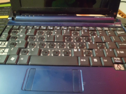 RIP some keys on my netbook
