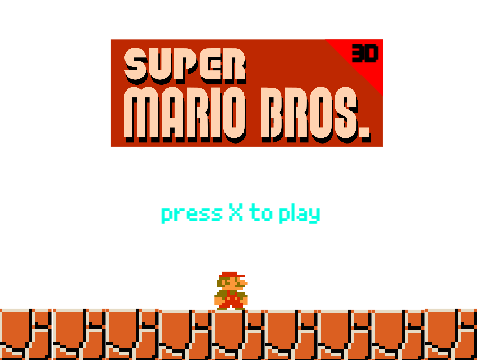 super Mario bros but 3D
