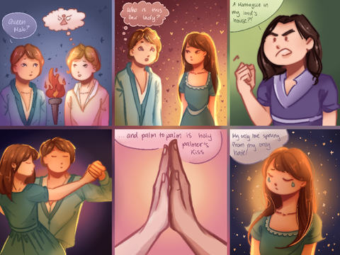 lil comic for school - romeo & juliet