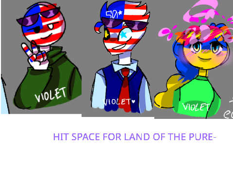 i made more country humans >:))
