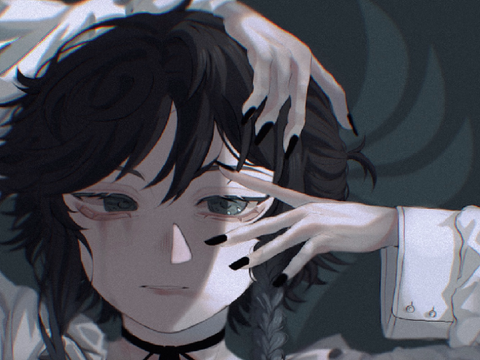 「ｍｅｌａｎｃｈｏｌｙ」genshin art