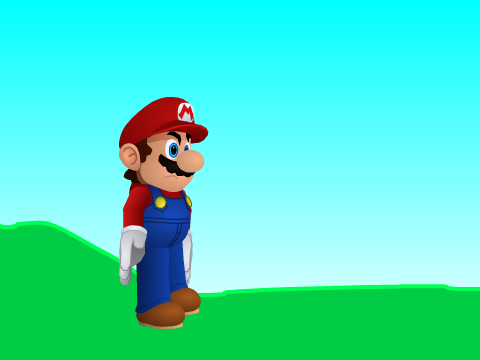 Real Mario (I think...) kills Luigi gabbyo!