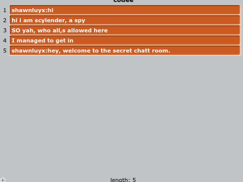 secret chat room for zui shotgun remix
