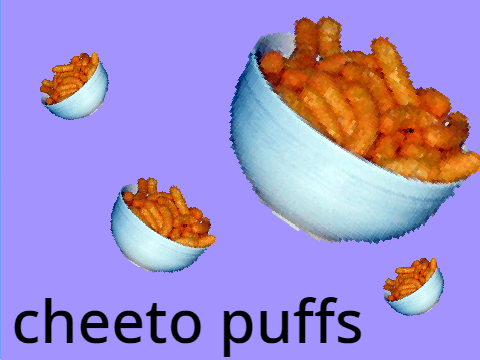 Cheeto puffs