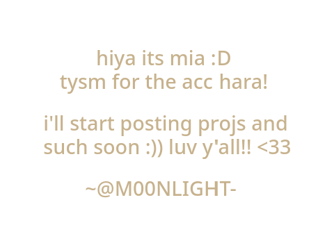 its mia!