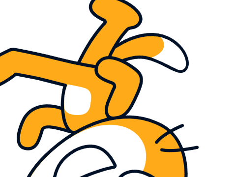 Spinning Cat but android phone 