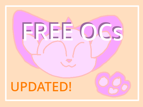 《◉FREE OCs◉ 》[UPDATED]