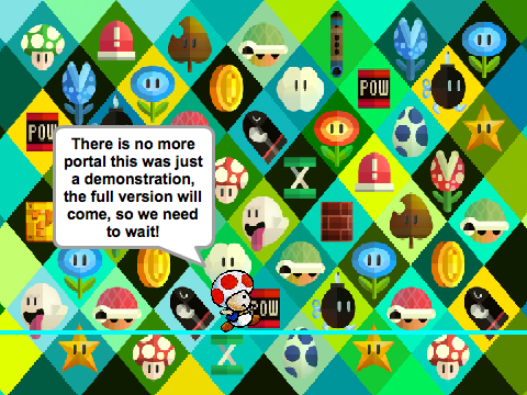 Toad Mario Game