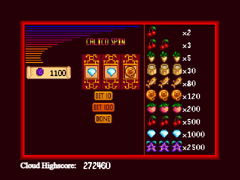 Calico Spin (from Stardew Valley)