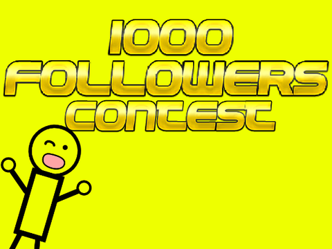 [CLOSED] 1000 followers contest!