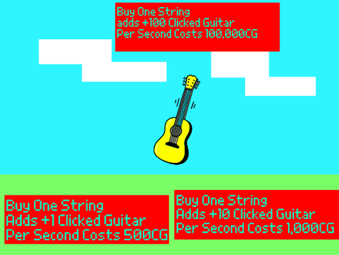 Game Jam Game: The Quest for rock and roll Clicker