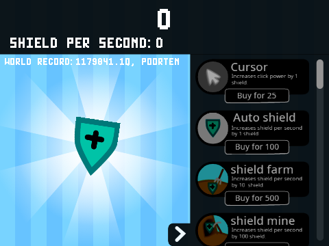 shield Clicker beta