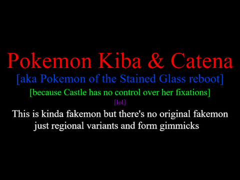Pokemon Kiba & Catena [PotGS Reboot]