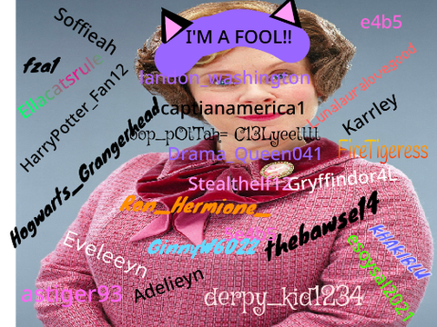 Sign if you Hate Umbridge!!! remix remix remix remix remix remix remix remix remix remix remi… remix