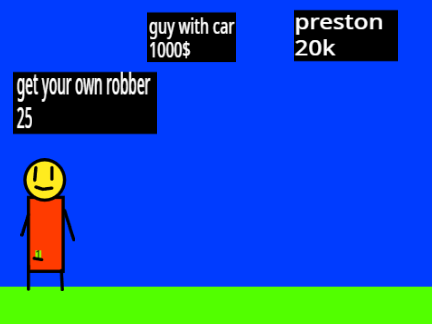 robbing stuff