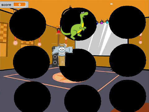 Whack a Dino reshared