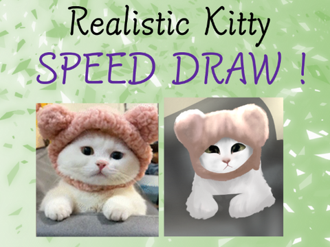 Realistic Kitty ~ Speed draw 