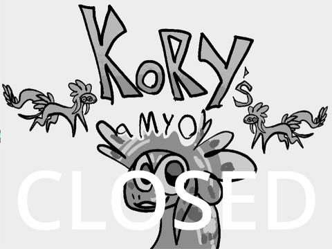 This is a CLOSED MYO (in return for 400 followers)