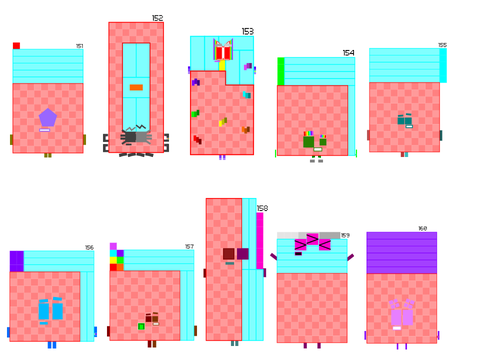 Numberblocks Retro 151-160 fixed