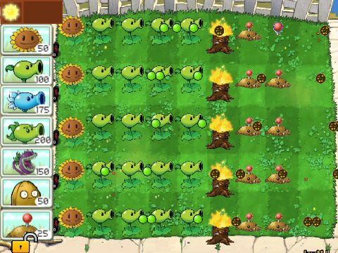 Plants vs Zombies on scratch