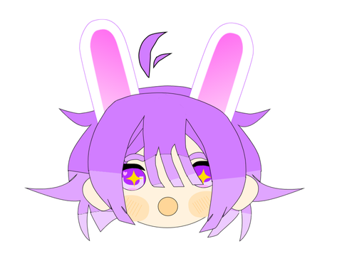 しろくるさんを100%ペクターでかいてみた