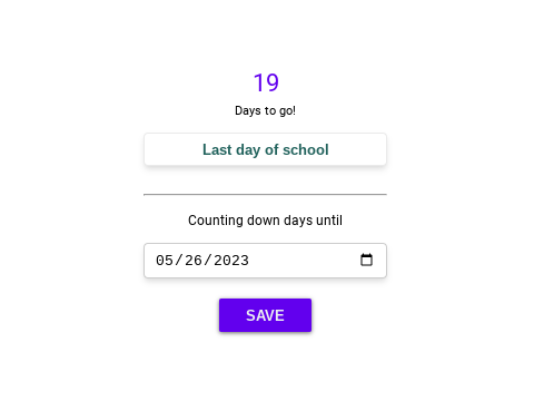 19 MORE DAYS OF SCHOOL LEFT FOR MEE
