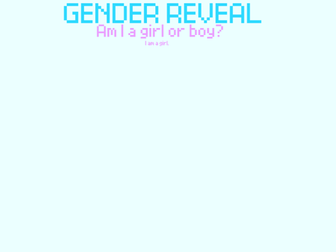 GENDER REVEAL! BOY OR GIRL?