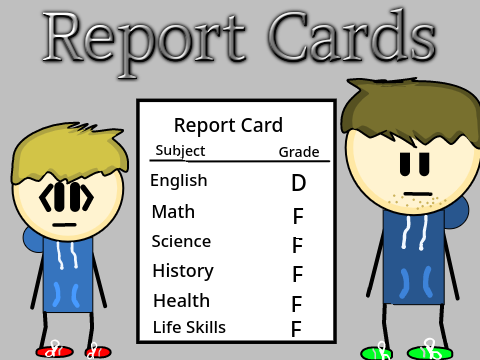 Reports cards be like @Animation